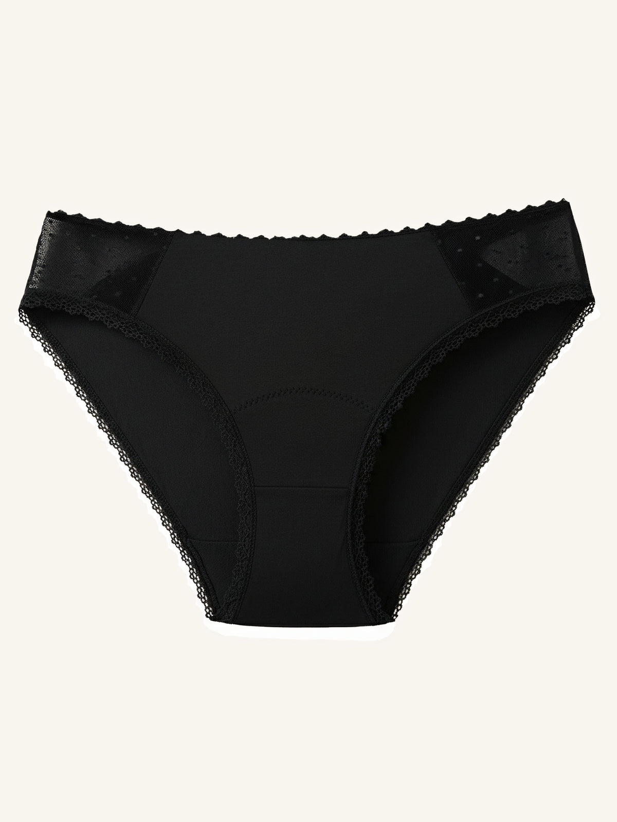 Everyday brief - Coton biologique | 100% anti-fuite, jour & nuit | Noir