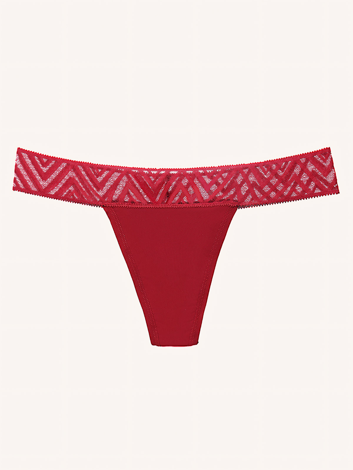 Invisible String | Sans couture & invisible | Rouge | culotte menstruelle