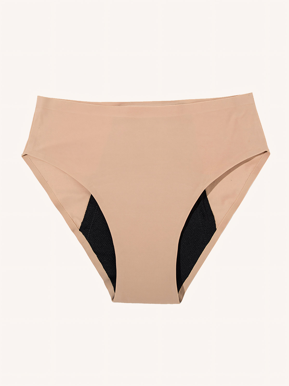 High Waist Brief | 100% anti-fuite, jour & nuit | Apricot | culotte menstruelle