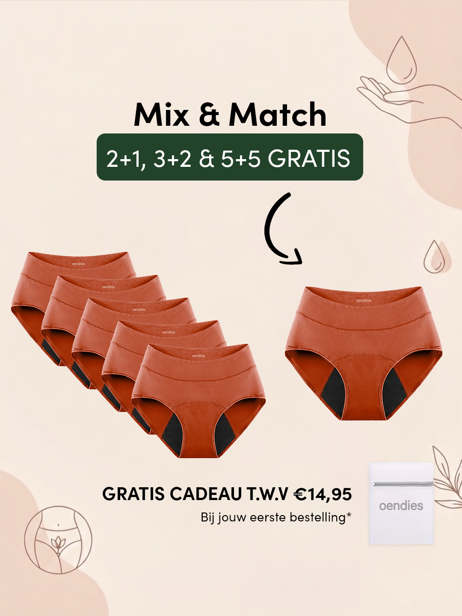 Huggster Brief | Lot de 10 | Extra Heavy | Orange