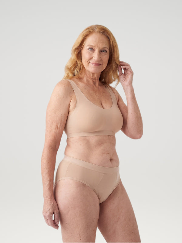 Sans couture Brief | Regular | Abricot