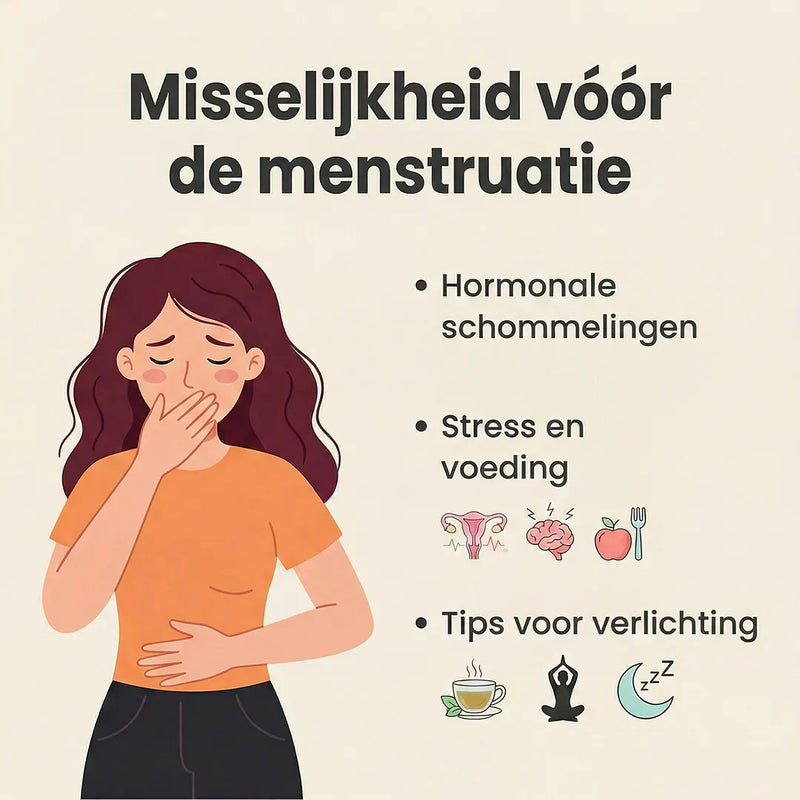 Nausées avant les règles : causes et 5 conseils rapides contre le syndrome prémenstruel