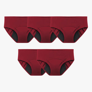 Huggster Rouge - Lot de 5