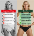 Everyday Brief | Fuites urinaires abondantes | 100% anti-fuite, jour & nuit | Noir