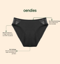 Everyday Brief | Fuites urinaires abondantes | 100% anti-fuite, jour & nuit | Noir