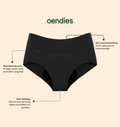 Classic Brief | Fuites urinaires abondantes | 100% anti-fuite, jour & nuit | Noir