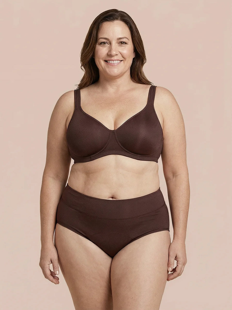Classic Brief | 100% anti-fuite, jour & nuit | Chocolat | culotte menstruelle
