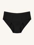 Naadloze Brief | Fuites urinaires légères | Ultra doux & sans couture | 100% anti-fuite & Coton Biologique | Noir