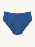 Culotte sans couture | Fuites urinaires légères | Ultra douce & sans couture | 100% anti-fuite & Coton Biologique | Bleu
