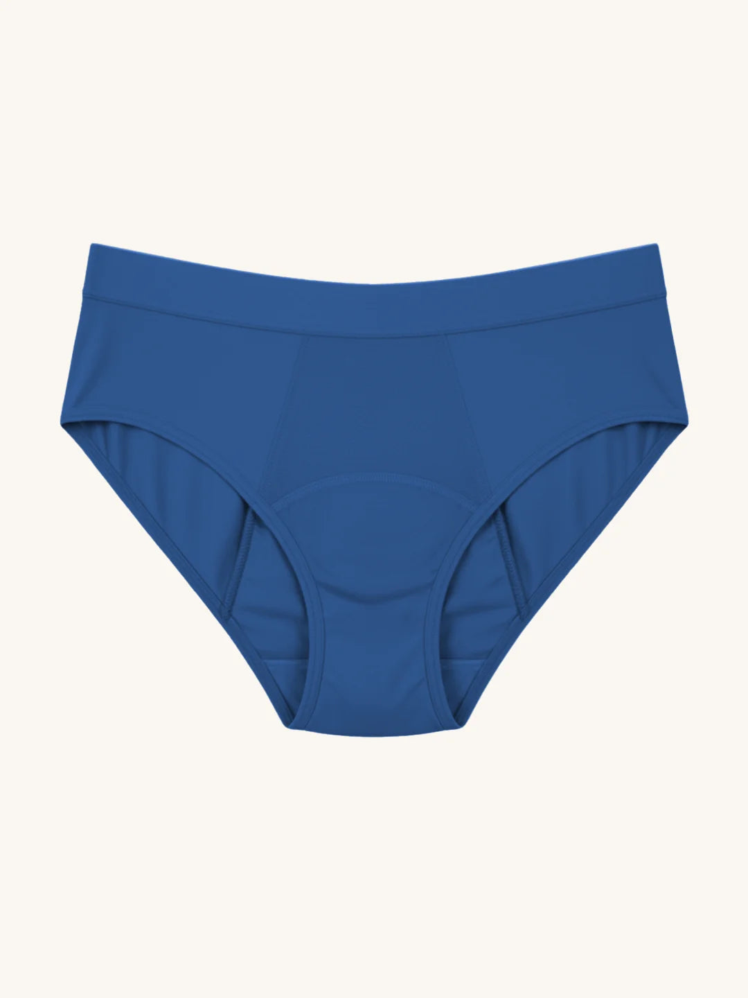 Culotte sans couture | Fuites urinaires légères | Ultra douce & sans couture | 100% anti-fuite & Coton Biologique | Bleu
