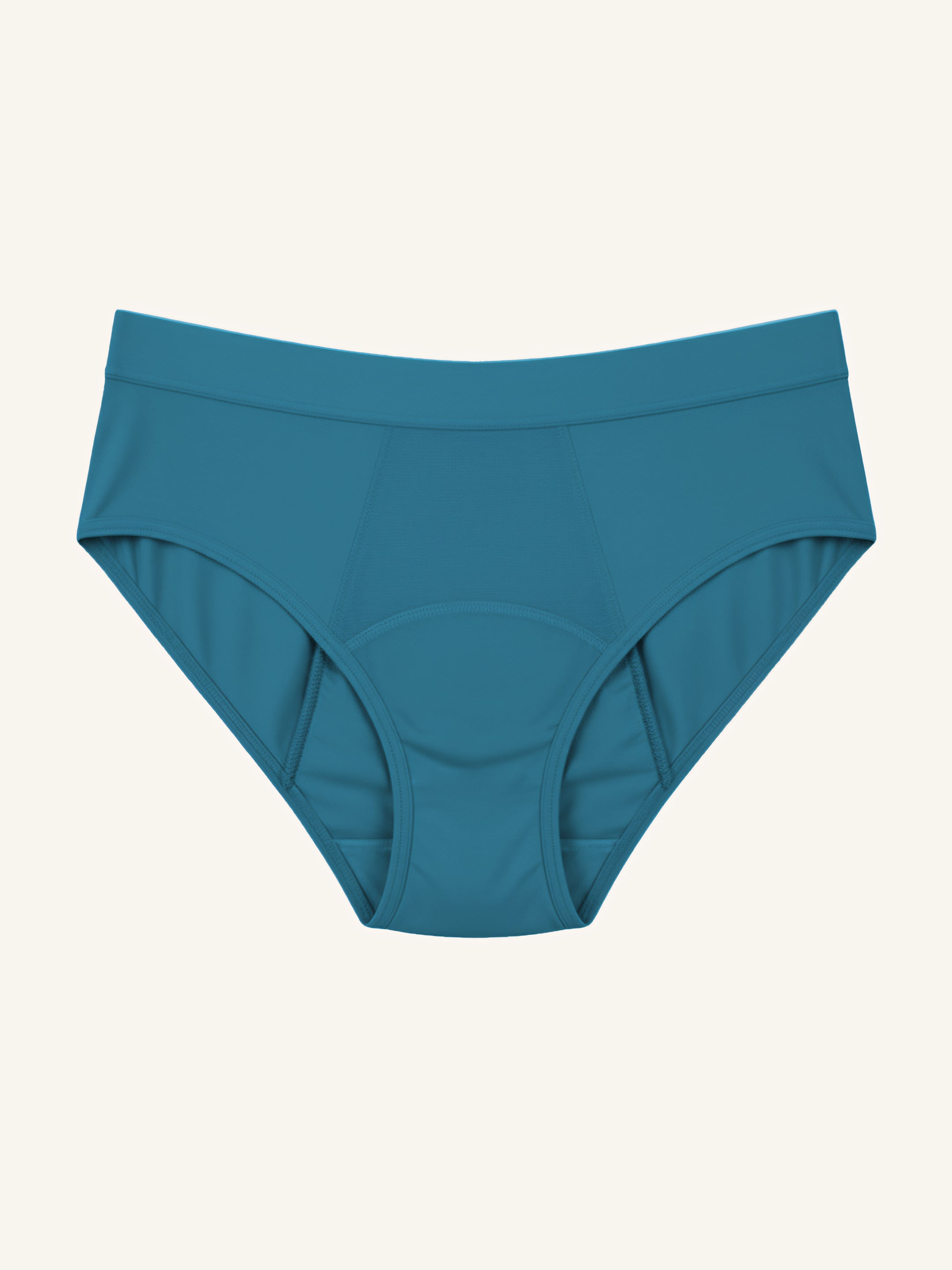 Hugger Brief | Naadloos comfort | 100% lekvrij, dag & nacht | Groen