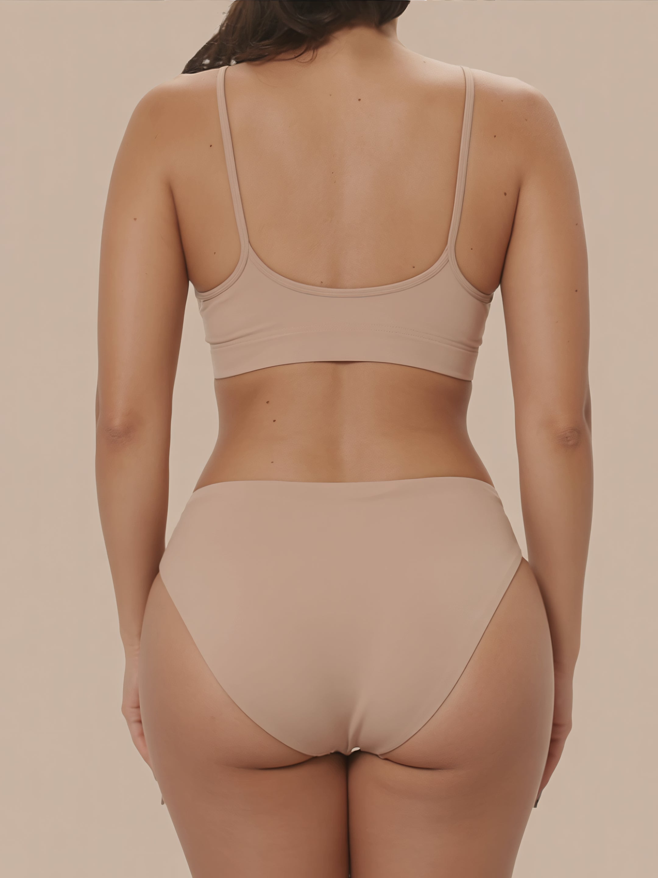 High Waist Brief | 100% anti-fuite, jour & nuit | Apricot | culotte menstruelle