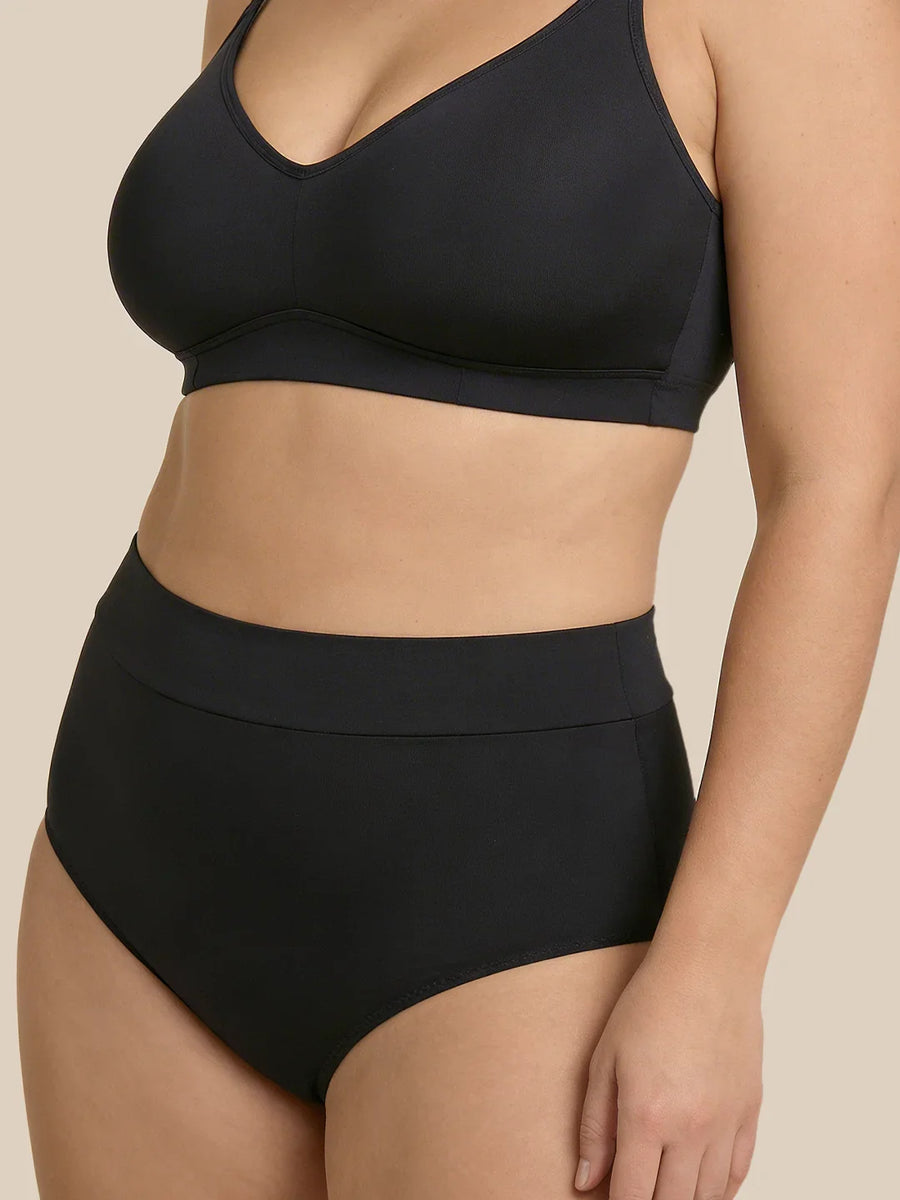 Lettre de natation menstruelle | Extra intense | 100 % étanche | Noir