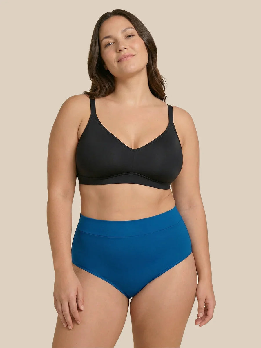 Lettre de natation menstruelle | Extra intense | 100 % étanche | Bleu