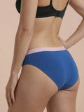 Hipster Brief | 100% anti-fuite, jour & nuit | Bleu rose | culotte menstruelle