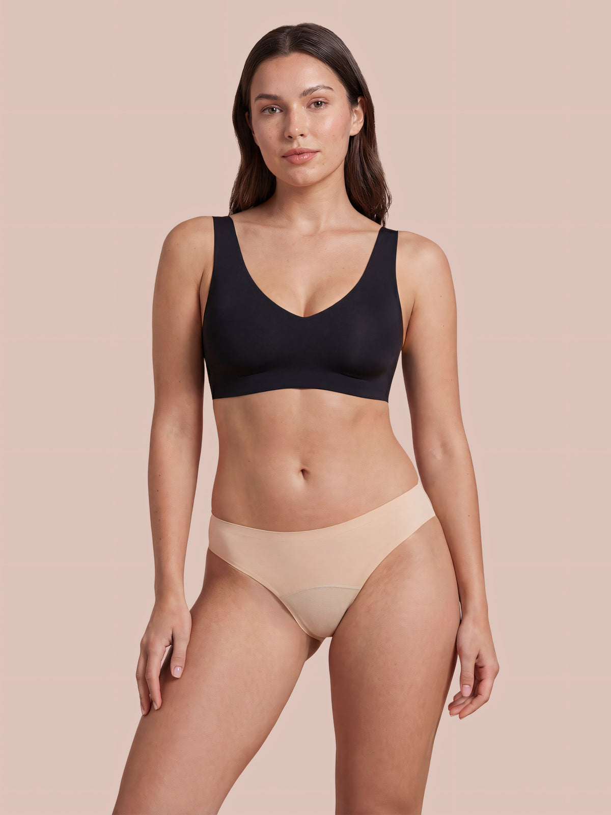 Classic 2.0 Brief | 100% anti-fuite, jour & nuit | Abricot | culotte menstruelle