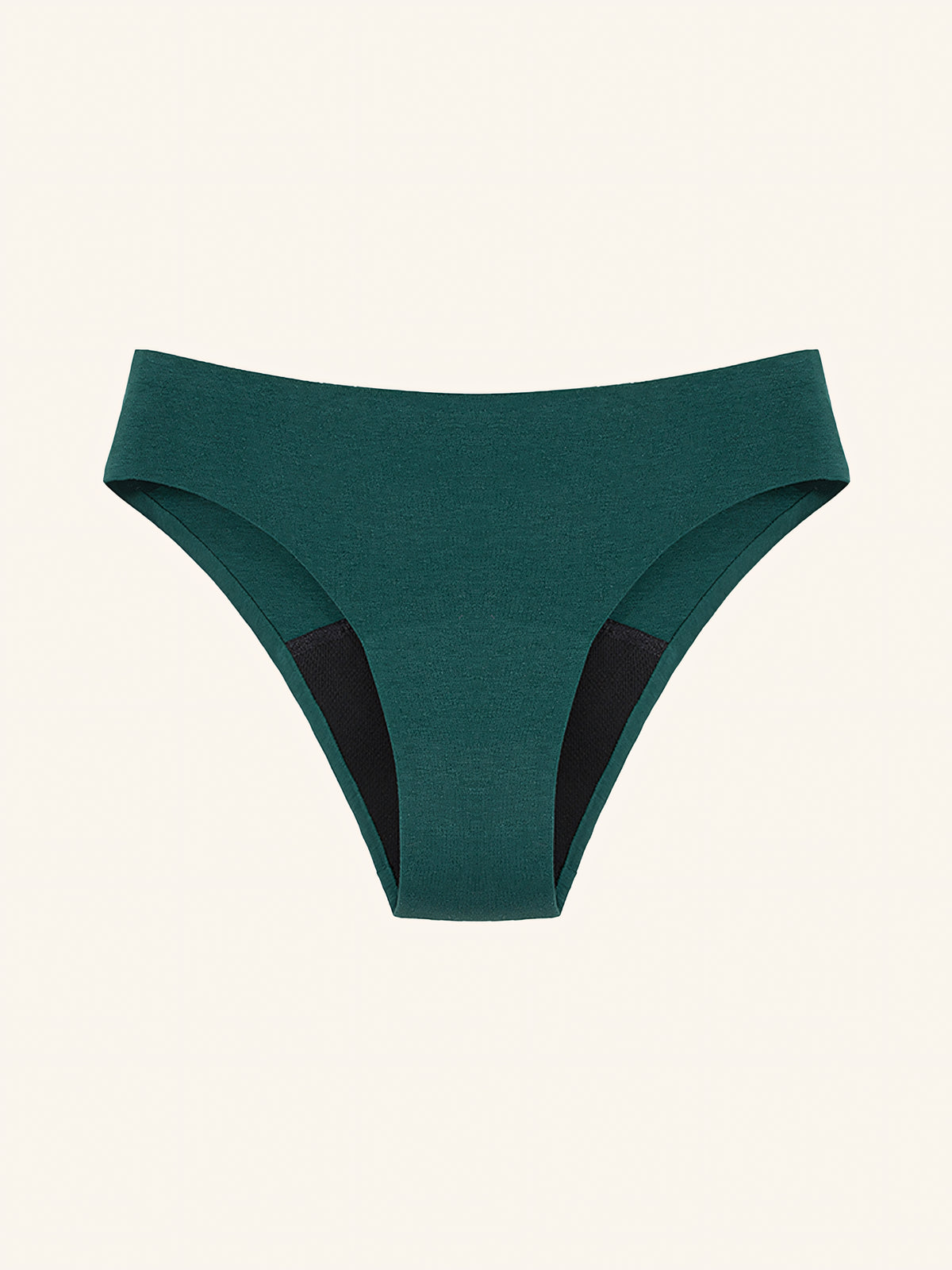 Classic 2.0 Brief | 100% anti-fuite, jour & nuit | Vert | culotte menstruelle