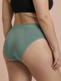 Invisible Hugger | 100% anti-fuite, jour & nuit | Vert | culotte menstruelle