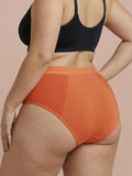 Invisible Hugger | 100% anti-fuite, jour & nuit | Orange | culotte menstruelle