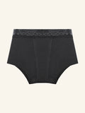 Boyfriend Brief 2.0 | 100% anti-fuite, jour & nuit | Noir | culotte menstruelle
