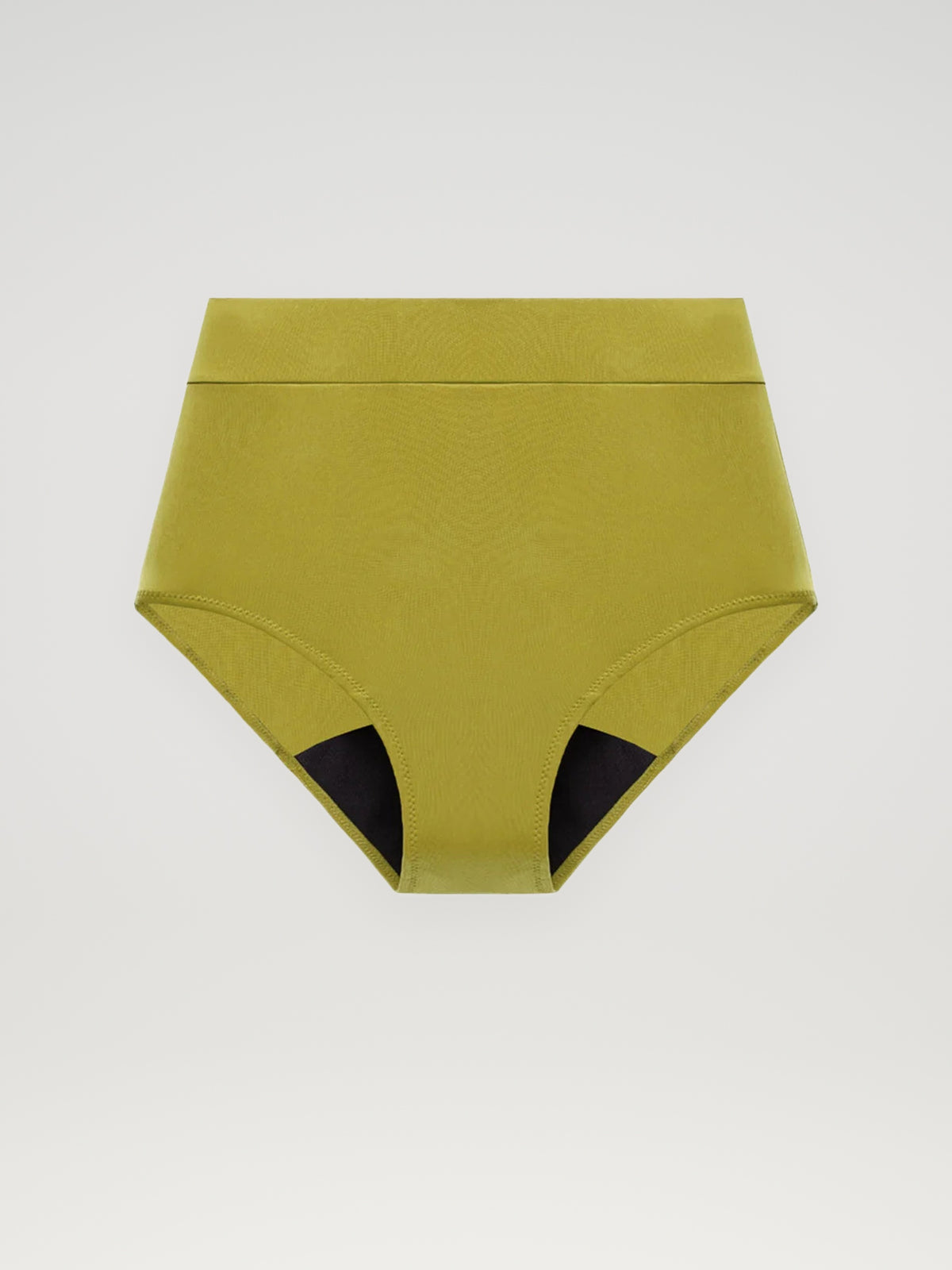 Zwembrief hoge taille groen, het product los