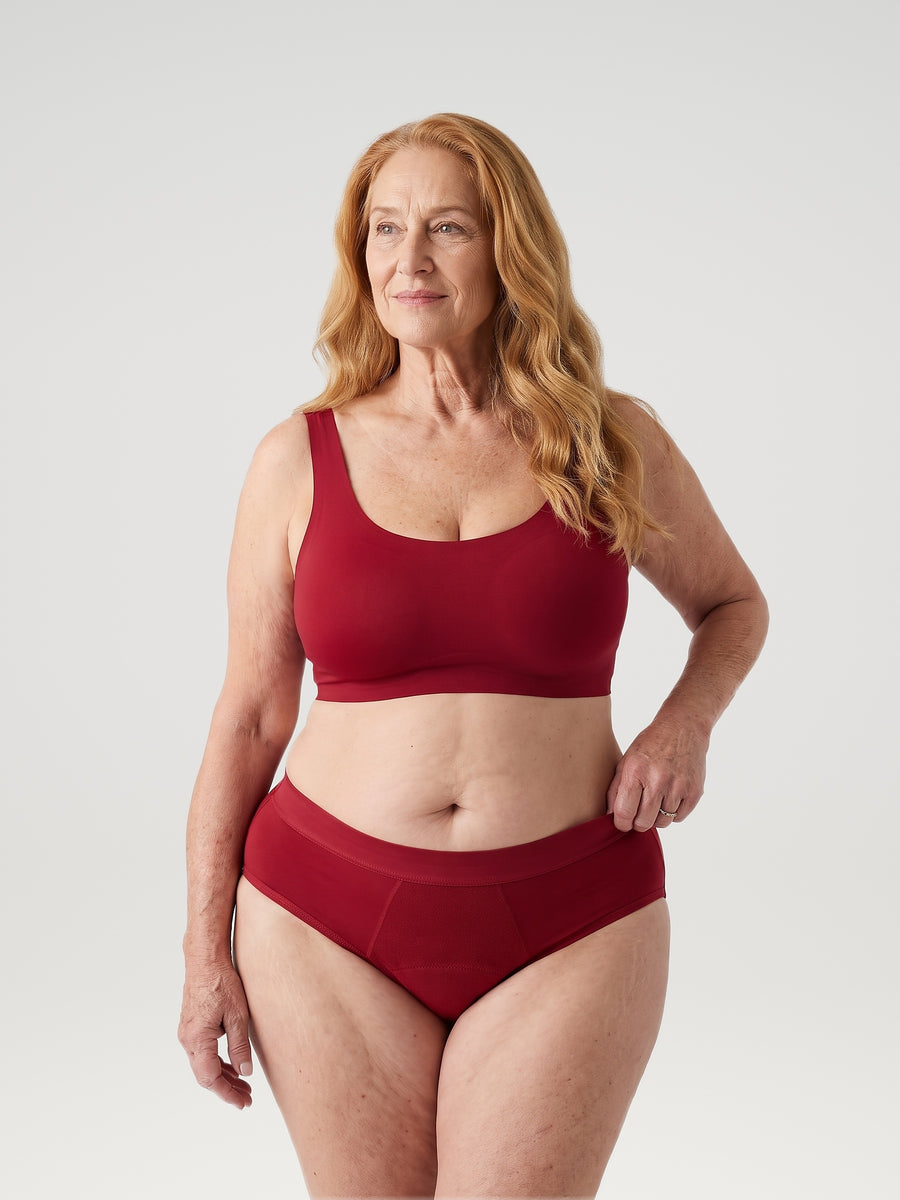 Sans couture Brief | Regular | Rouge