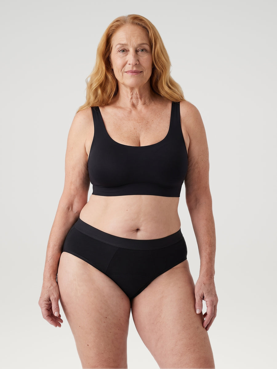 Sans couture Brief | Regular | Noir
